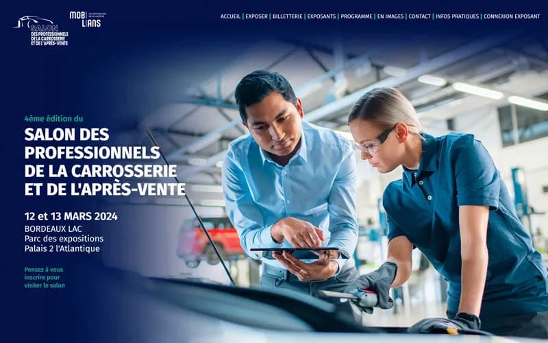 Salon de la Carrosserie 2024 brochure site