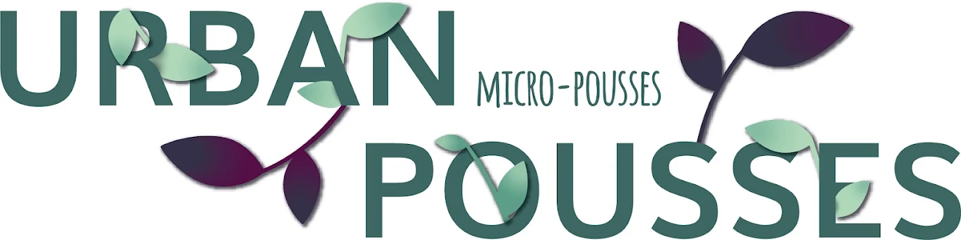 Urban Pousses logo, microgreens grower in the Oise